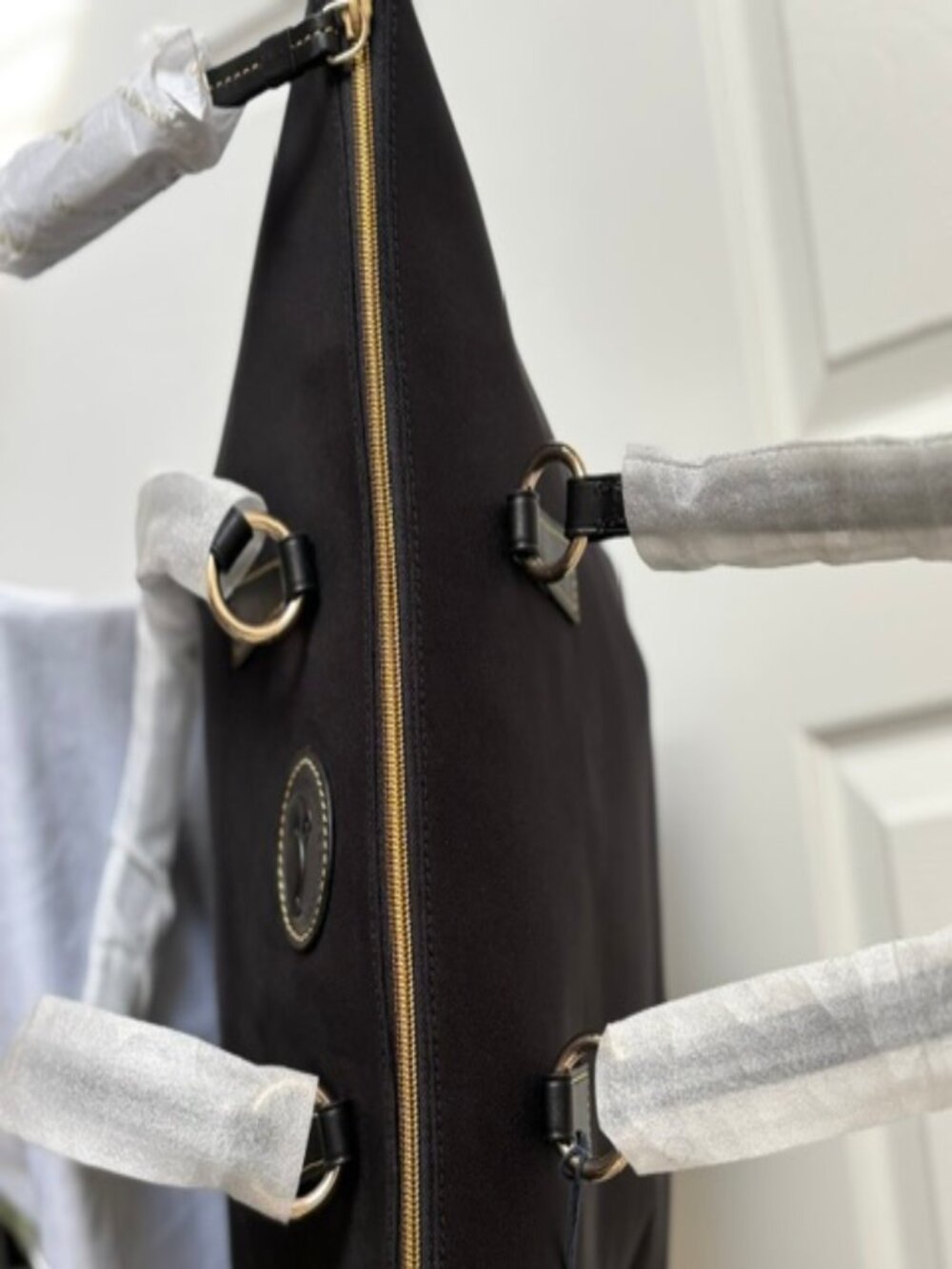 Dooney & Bourke Nylon Tobi Tote Bag Black - Picture 8 of 16